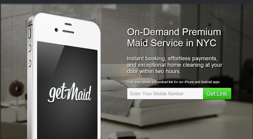 Get Maid App Website
