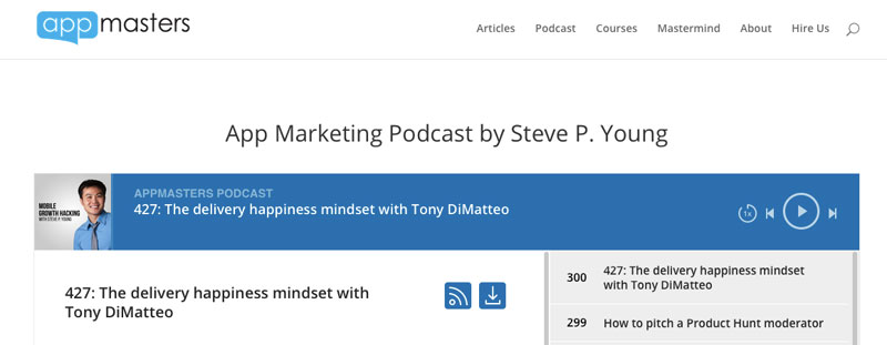 App Marketing Podcast Steve Young