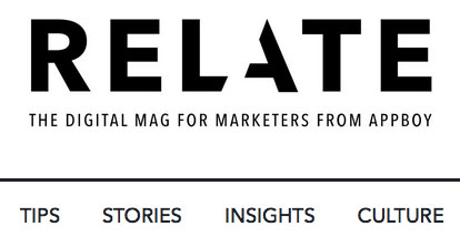 Relate Magazine by Appboy