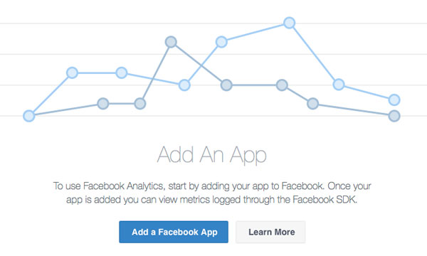 Add Facebook app to track with SDK