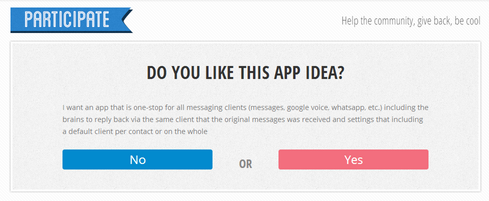 ooomf-idea Pitch an app idea in the Ooomf community