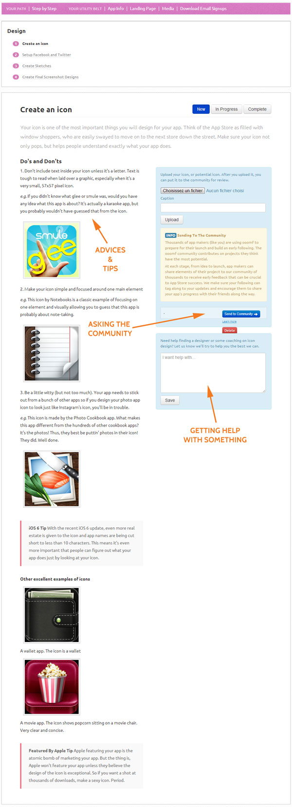 ooomf_stepbystep_advice Pre-launch marketing advices