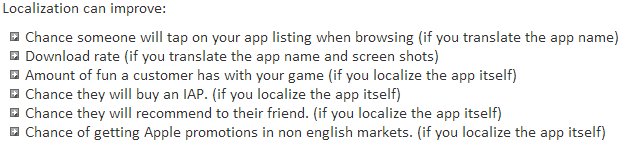 iOS app localization