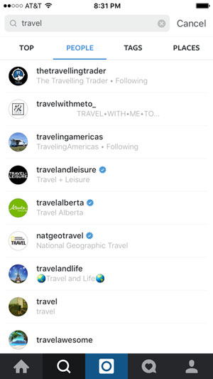 Instagram travel social media influencers