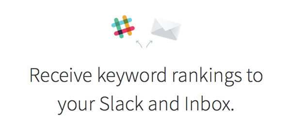 Slack app keyword rankings