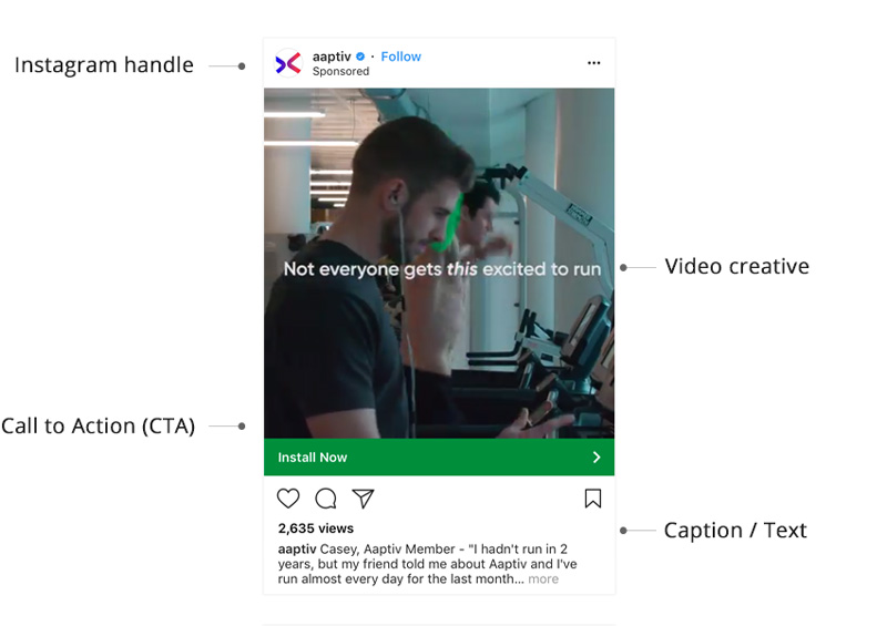 Instagram video ad