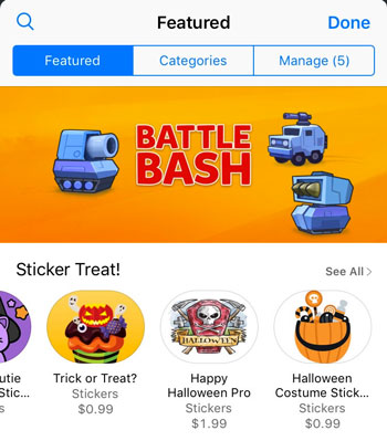 App Store feature halloween