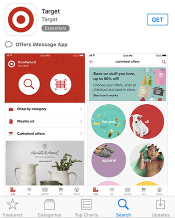 Holiday content target app