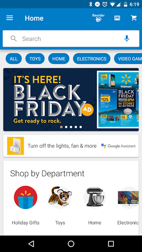 Walmart black friday theme app