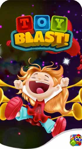 Motion Design ToyBlast App Video Mobile Game Trailer