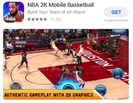 NBA 2k Mobile