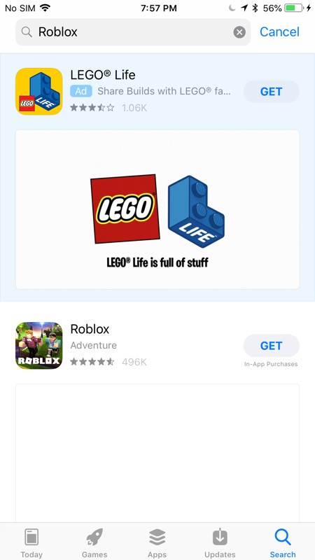 Roblox SearchAd