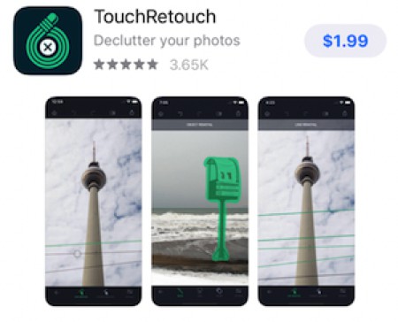 TouchRetouch iPhoneX Video Thumbnail