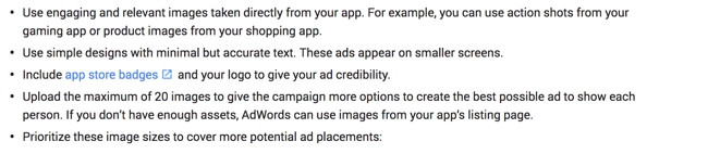 App Campaigns Assets Best Practices