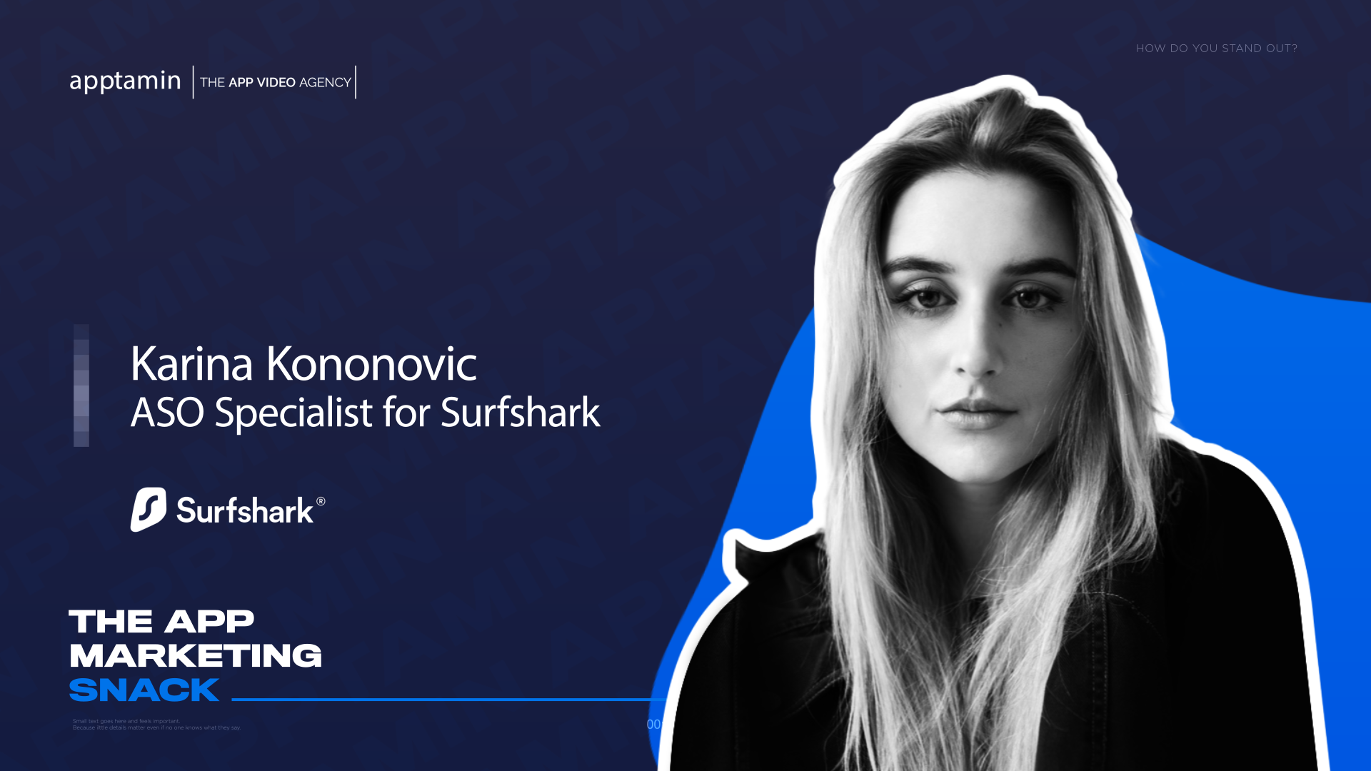 The App Advertising and marketing Snack with Karina Kononovic, ASO Specialist at Surfshark⎮ Episode 3 – Apptamin