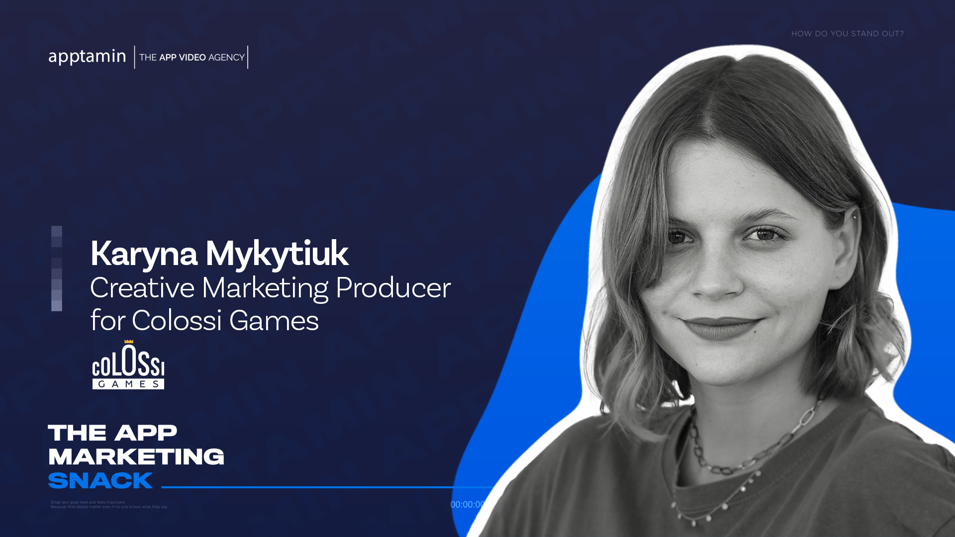 Creating visible property for a cell sport with Karyna Mykytiuk, Colossi Video games⎮App Advertising Snack #19 – Apptamin