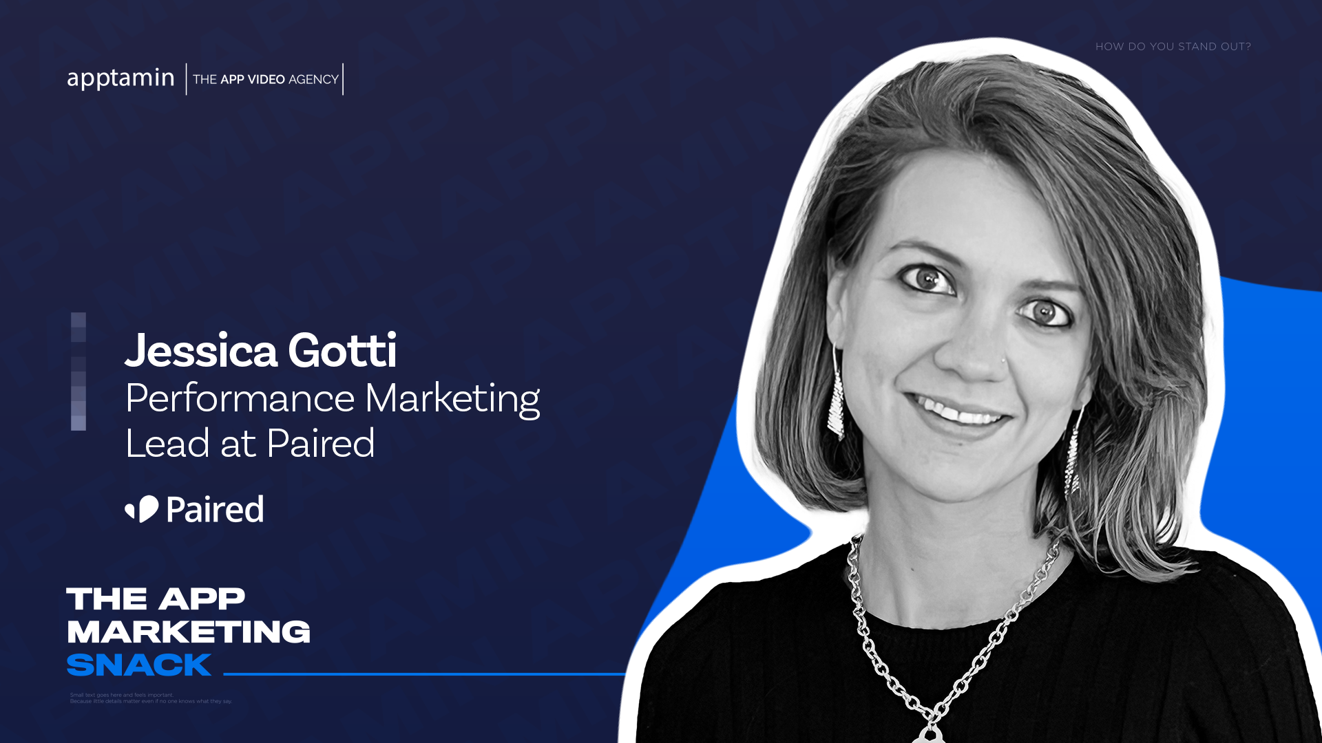 Overcoming advertising challenges with Jessica Gotti, Paired ⎮ App Advertising and marketing Snack #23 – Apptamin